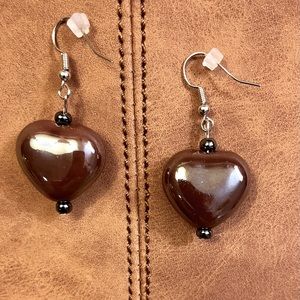 Brown Earrings